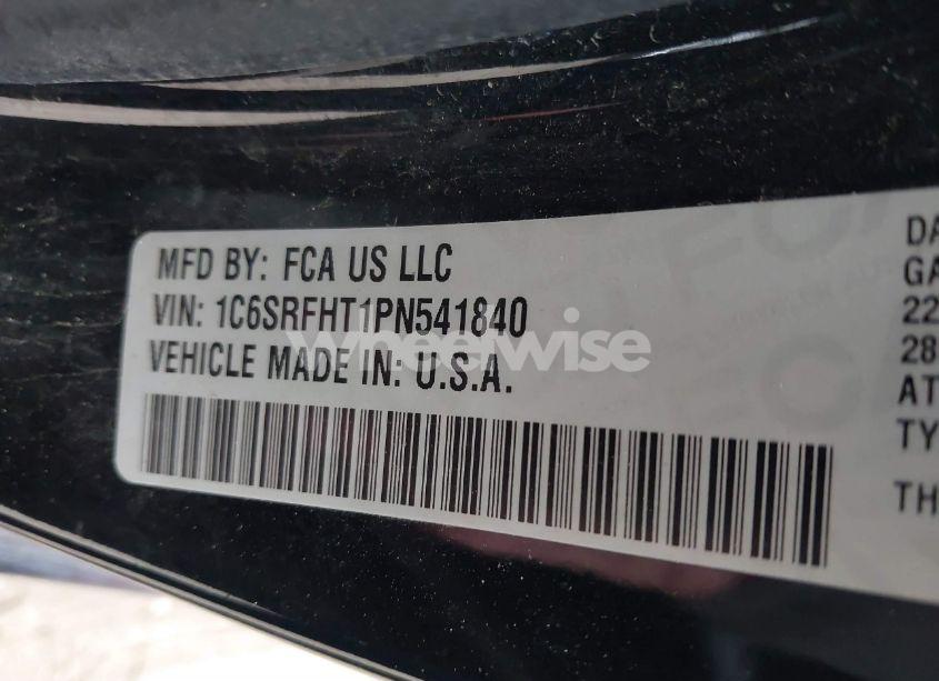 Photo 9 of 2023 Ram 1500 LIMITED 4X4 5'7 BOX (VIN 1C6SRFHT1PN541840)