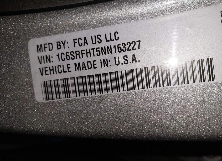 Photo 9 of 2022 Ram 1500 LIMITED 4X4 5'7 BOX (VIN 1C6SRFHT5NN163227)