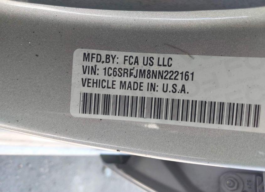 Photo 9 of 2022 Ram 1500 (VIN 1C6SRFJM8NN222161)