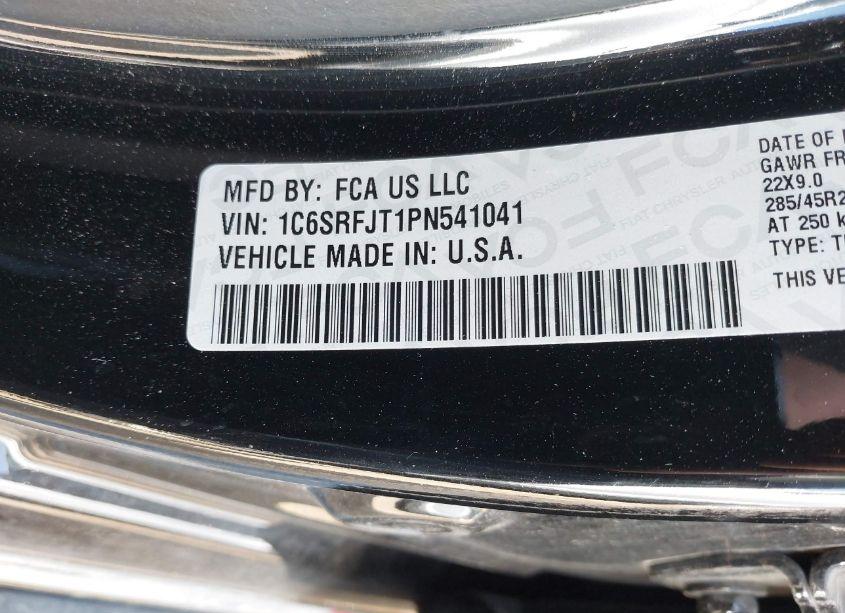 Photo 9 of 2023 Ram 1500 LARAMIE 4X4 5'7 BOX (VIN 1C6SRFJT1PN541041)