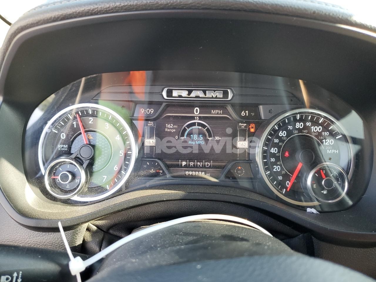 Photo 9 of 2020 RAM 1500 LARAMIE (VIN 1C6SRFJT2MN819960)