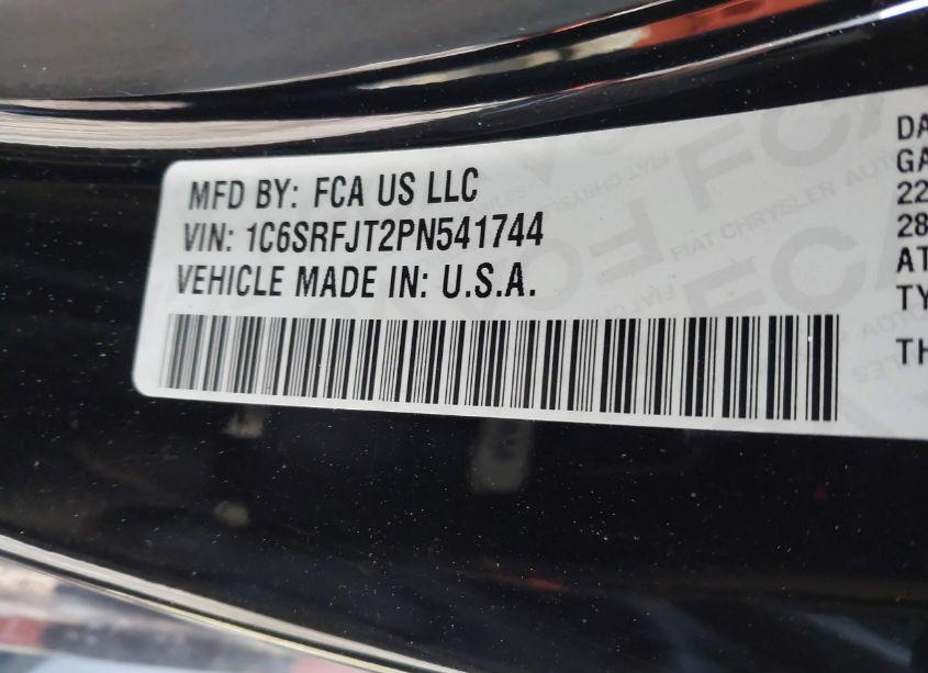 Photo 9 of 2023 Ram 1500 LARAMIE 4X4 5'7 BOX (VIN 1C6SRFJT2PN541744)