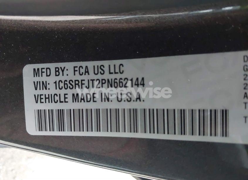 Photo 9 of 2023 Ram 1500 LARAMIE 4X4 5'7 BOX (VIN 1C6SRFJT2PN662144)