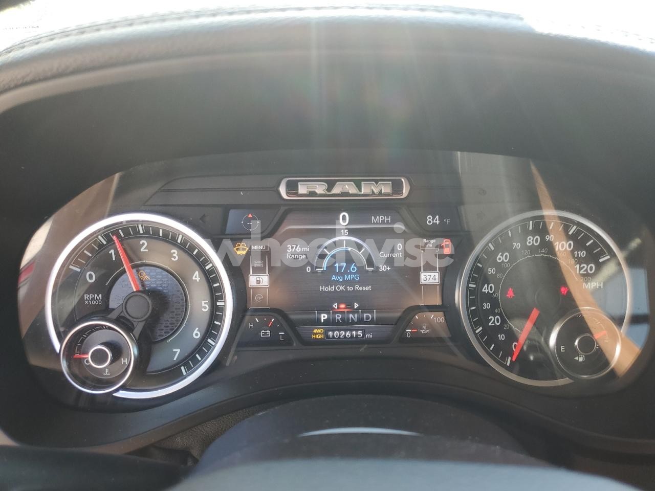 Photo 9 of 2019 RAM 1500 LARAMIE (VIN 1C6SRFJT3KN663408)