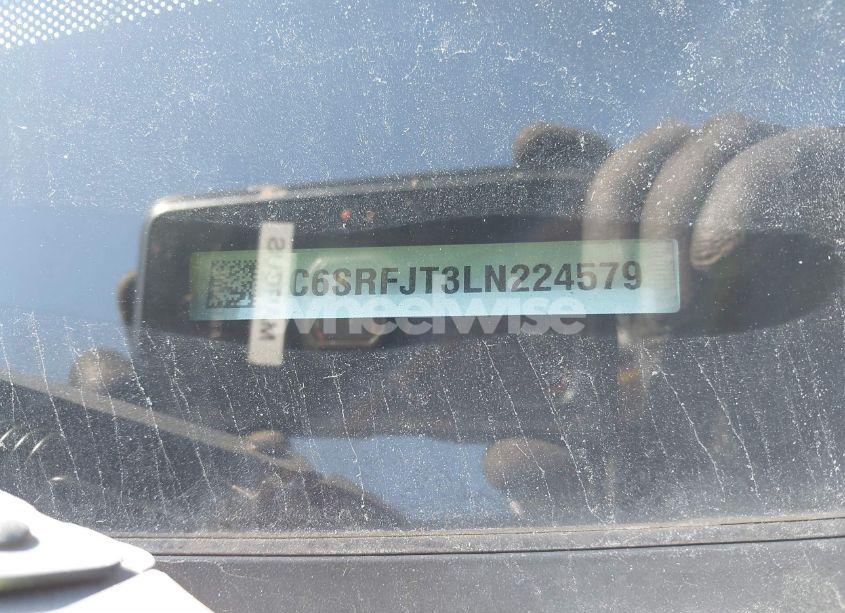 Photo 9 of 2020 Ram 1500 LARAMIE 4X4 5'7 BOX (VIN 1C6SRFJT3LN224579)