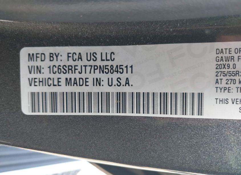 Photo 9 of 2023 Ram 1500 LARAMIE 4X4 5'7 BOX (VIN 1C6SRFJT7PN584511)