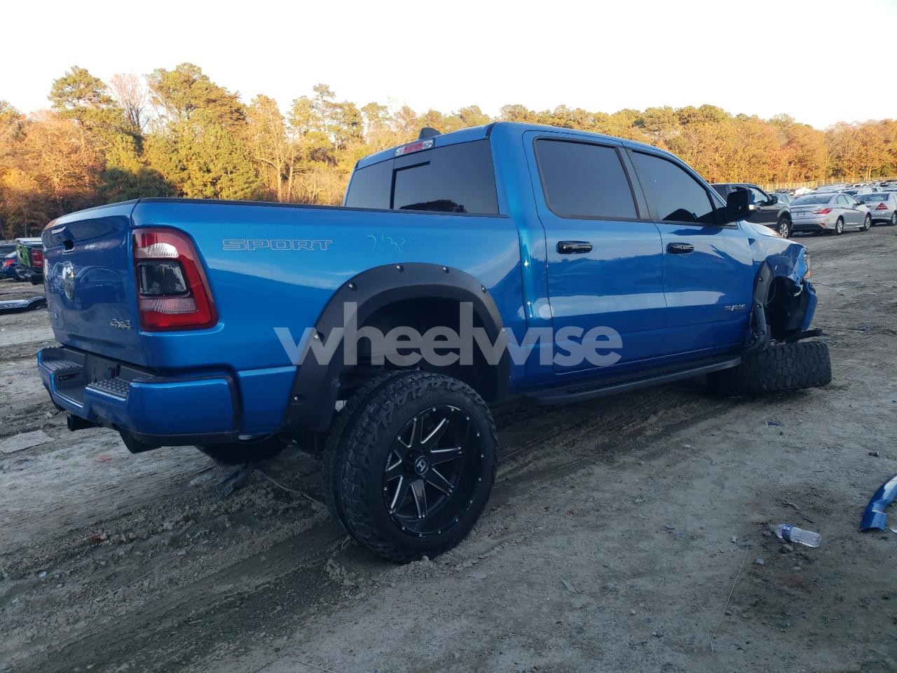 Photo 3 of 2021 RAM 1500 LARAMIE (VIN 1C6SRFJT8MN781327)