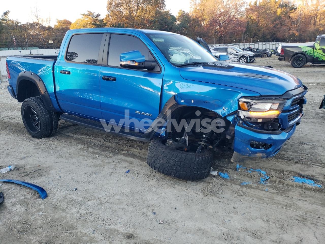 Photo 4 of 2021 RAM 1500 LARAMIE (VIN 1C6SRFJT8MN781327)