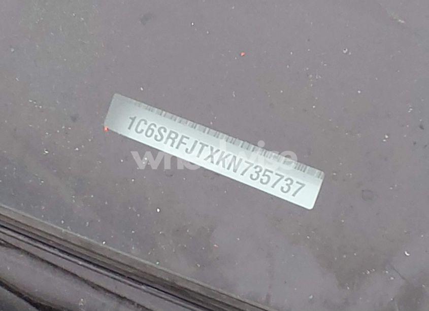 Photo 9 of 2019 Ram 1500 LARAMIE 4X4 5'7 BOX (VIN 1C6SRFJTXKN735737)