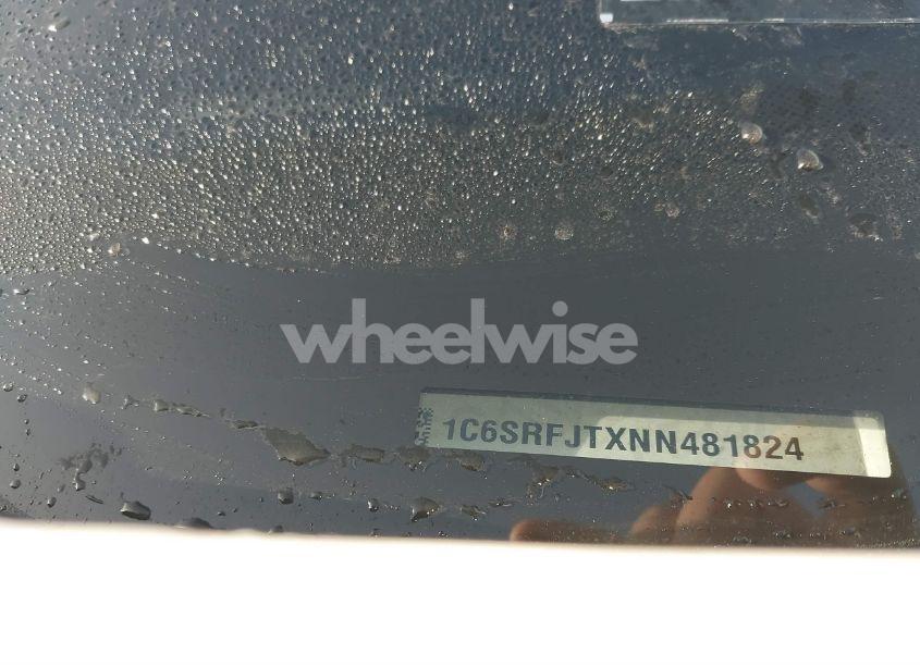 Photo 9 of 2022 Ram 1500 LARAMIE 4X4 5'7 BOX (VIN 1C6SRFJTXNN481824)