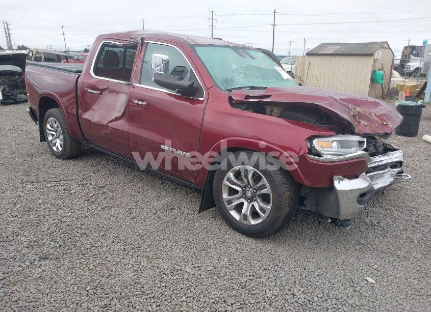 2021 Ram 1500 LIMITED LONGHORN 4X4 5'7 BOX (VIN 1C6SRFKM8MN624663) main photo