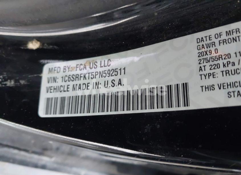 Photo 9 of 2023 Ram 1500 LIMITED LONGHORN 4X4 5'7 BOX (VIN 1C6SRFKT5PN592511)