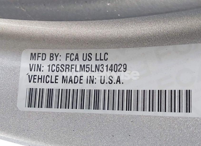 Photo 9 of 2020 Ram 1500 REBEL 4X4 5'7 BOX (VIN 1C6SRFLM5LN314029)