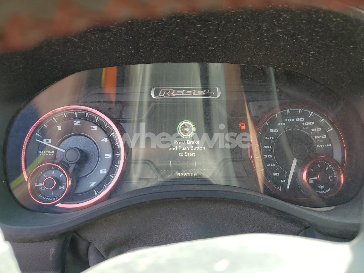 Photo 9 of 2020 RAM 1500 REBEL (VIN 1C6SRFLT2LN279344)