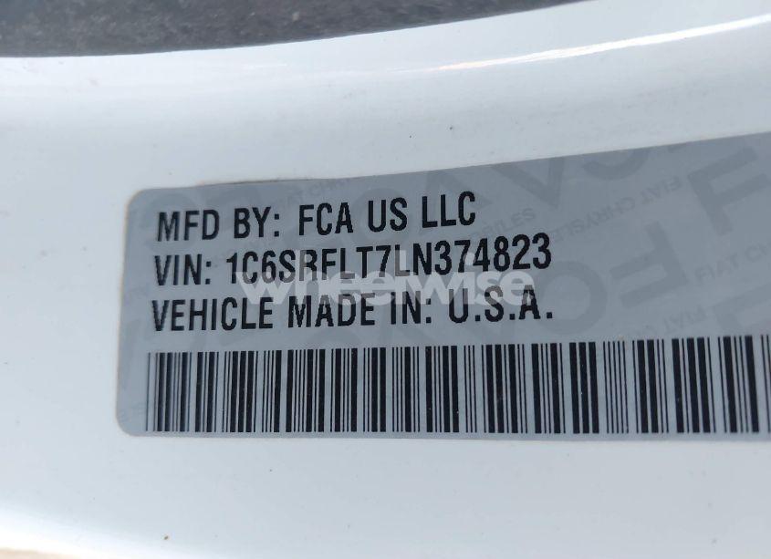 Photo 9 of 2020 Ram 1500 (VIN 1C6SRFLT7LN374823)