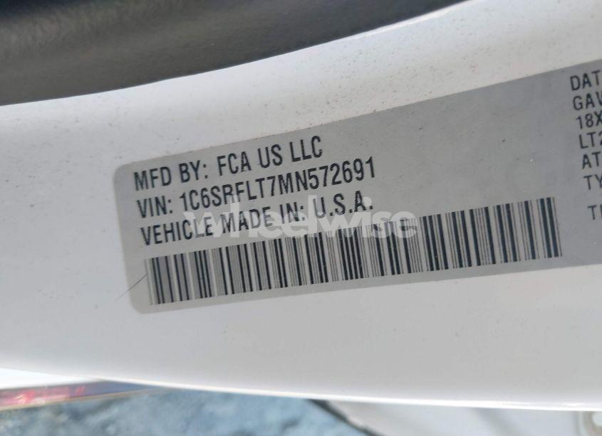 Photo 9 of 2021 Ram 1500 REBEL 4X4 5'7 BOX (VIN 1C6SRFLT7MN572691)