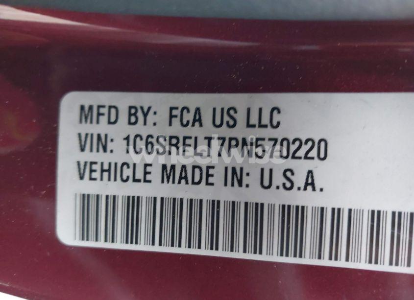 Photo 9 of 2023 Ram 1500 REBEL 4X4 5'7 BOX (VIN 1C6SRFLT7PN570220)