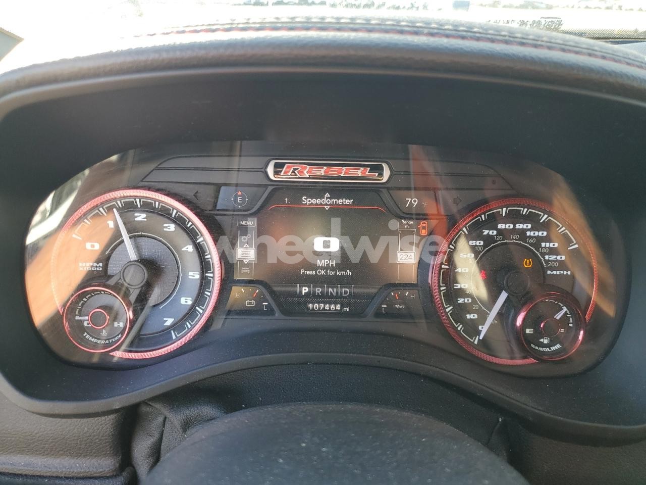 Photo 9 of 2019 RAM 1500 REBEL (VIN 1C6SRFLTXKN550875)