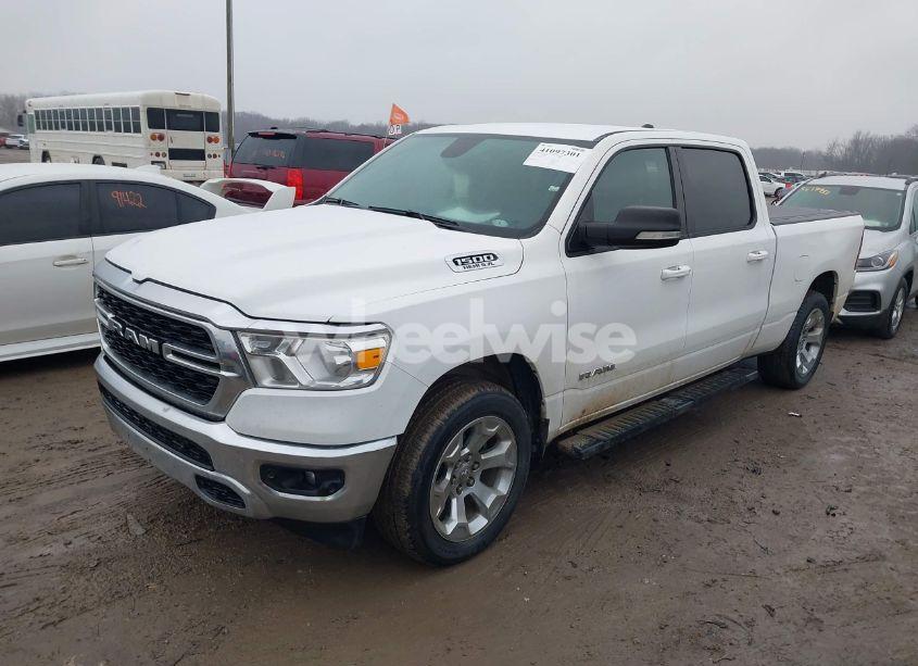 Photo 2 of 2022 Ram 1500 BIG HORN 4X4 6'4 BOX (VIN 1C6SRFMT1NN340961)