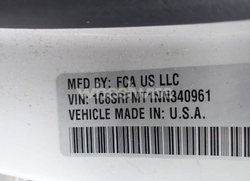 Photo 9 of 2022 Ram 1500 BIG HORN 4X4 6'4 BOX (VIN 1C6SRFMT1NN340961)