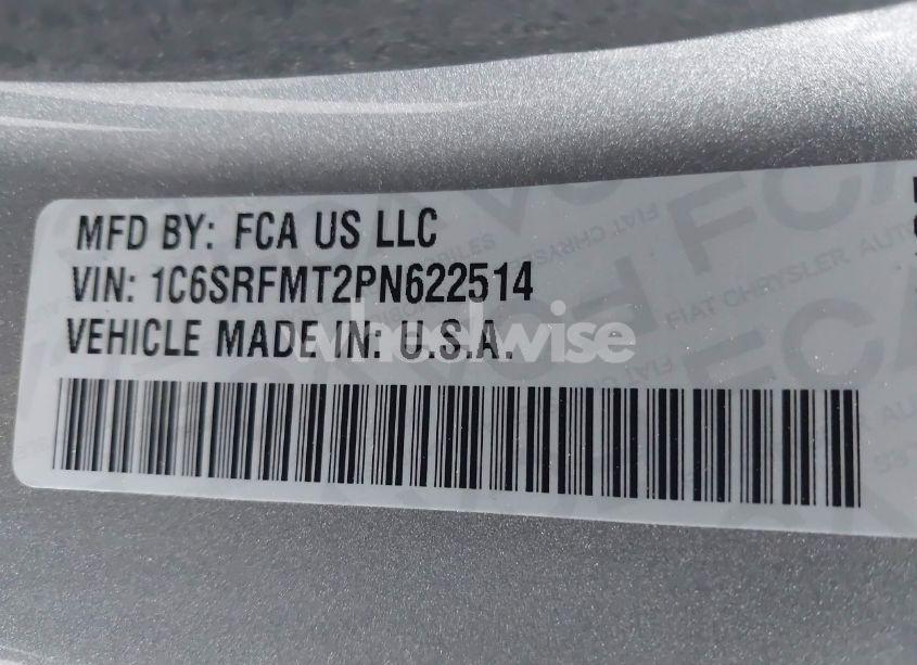 Photo 9 of 2023 Ram 1500 BIG HORN 4X4 6'4 BOX (VIN 1C6SRFMT2PN622514)