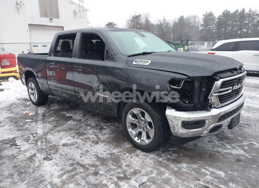 2019 Ram 1500 BIG HORN/LONE STAR 4X4 6'4 BOX (VIN 1C6SRFMT3KN555432) main photo