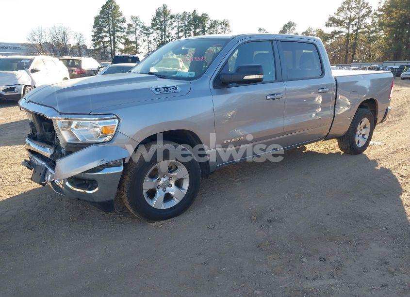 Photo 2 of 2022 Ram 1500 BIG HORN 4X4 6'4 BOX (VIN 1C6SRFMT4NN281663)