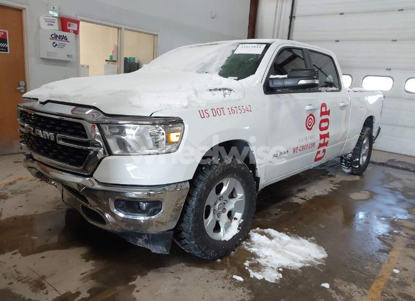 Photo 2 of 2022 Ram 1500 BIG HORN 4X4 6'4 BOX (VIN 1C6SRFMT7NN367274)