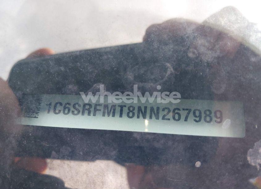 Photo 9 of 2022 Ram 1500 BIG HORN 4X4 6'4 BOX (VIN 1C6SRFMT8NN267989)