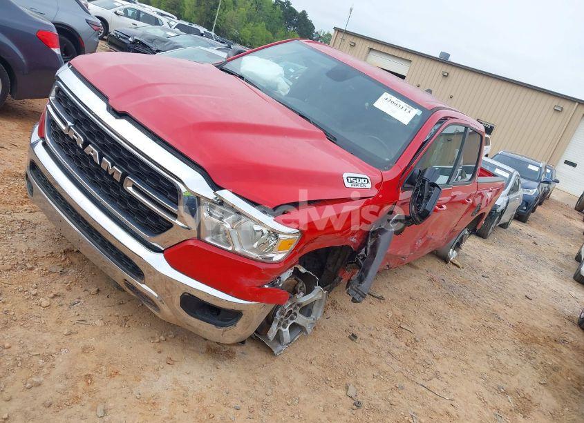 Photo 2 of 2022 Ram 1500 BIG HORN 4X4 6'4 BOX (VIN 1C6SRFMT9NN131094)