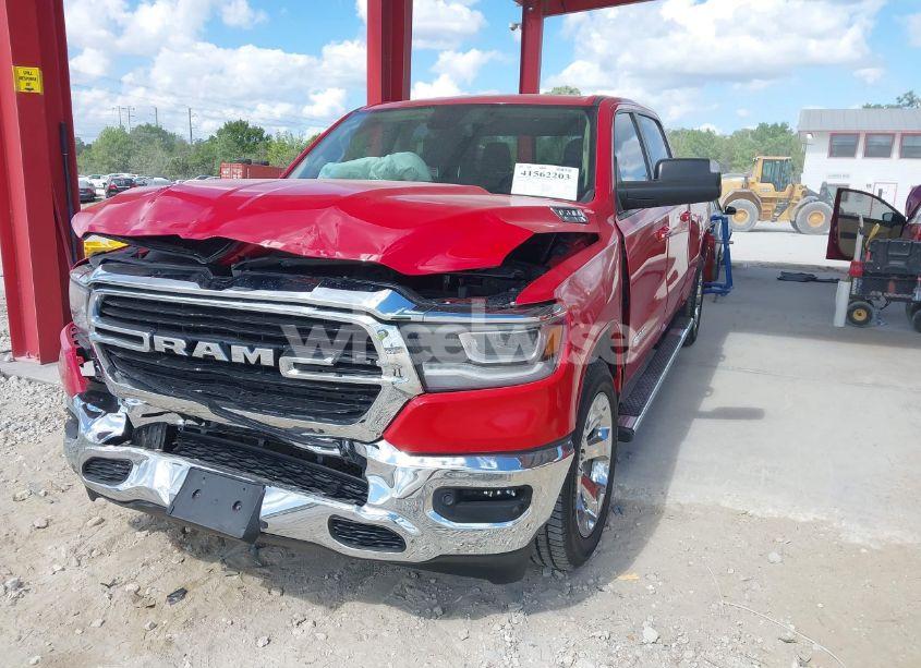 Photo 2 of 2019 Ram 1500 BIG HORN/LONE STAR 4X4 6'4 BOX (VIN 1C6SRFMTXKN626450)