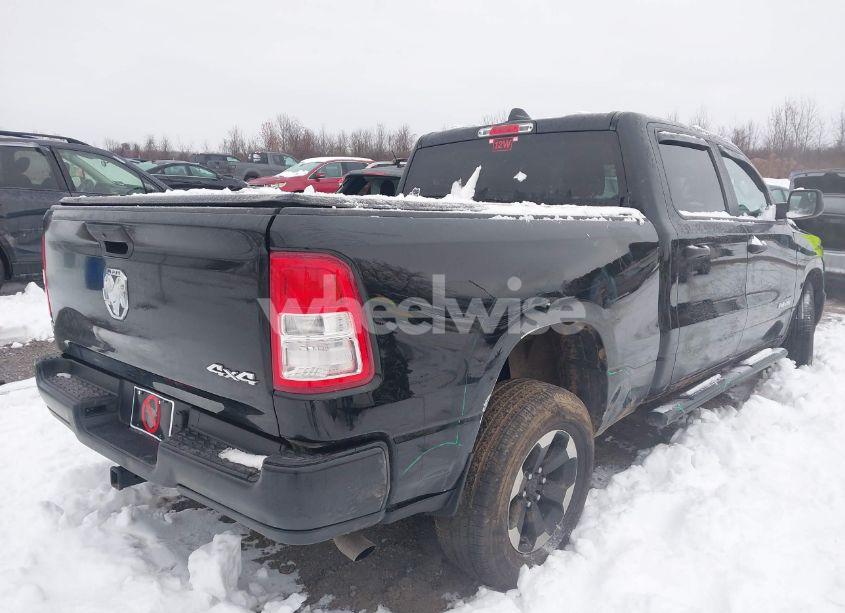 Photo 4 of 2019 Ram 1500 TRADESMAN 4X4 6'4 BOX (VIN 1C6SRFNT3KN595525)
