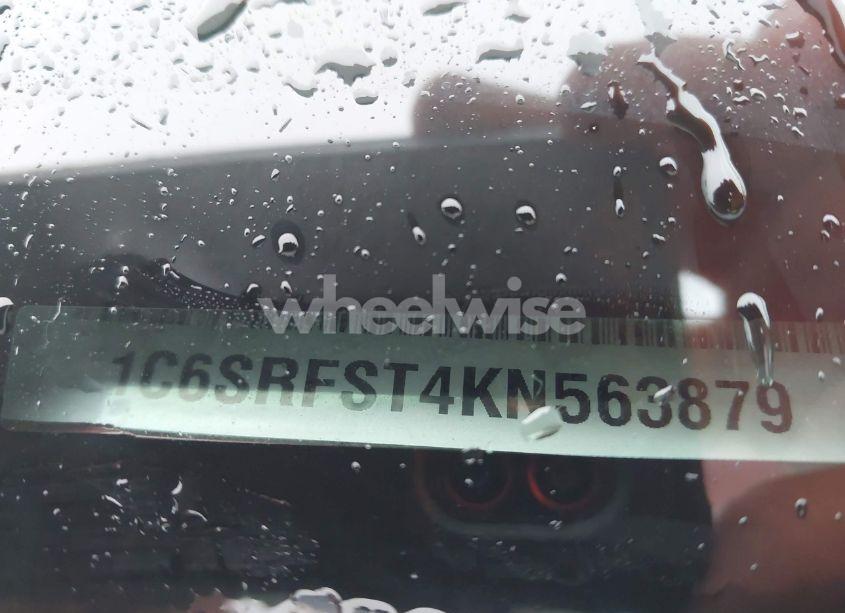 Photo 9 of 2019 Ram 1500 LONGHORN 4X4 6'4 BOX (VIN 1C6SRFST4KN563879)