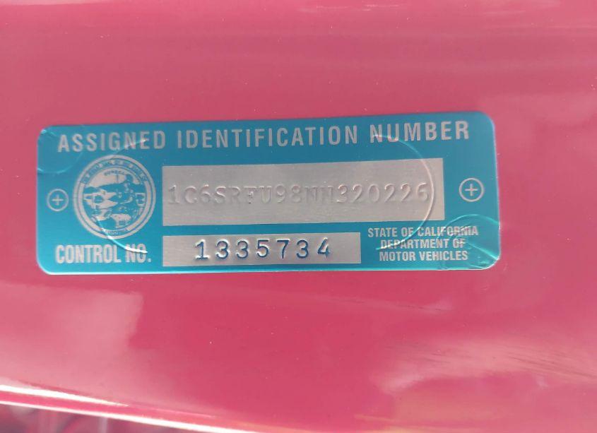 Photo 9 of 2022 Ram 1500 TRX 4X4 5'7 BOX (VIN 1C6SRFU98NN320226)