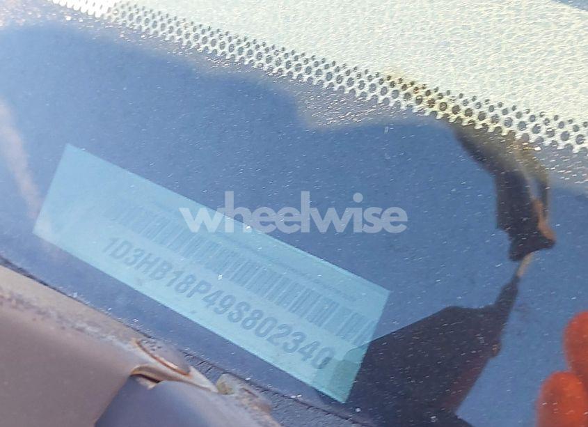 Photo 9 of 2009 Dodge Ram 1500 SLT/SPORT/TRX (VIN 1D3HB18P49S802340)