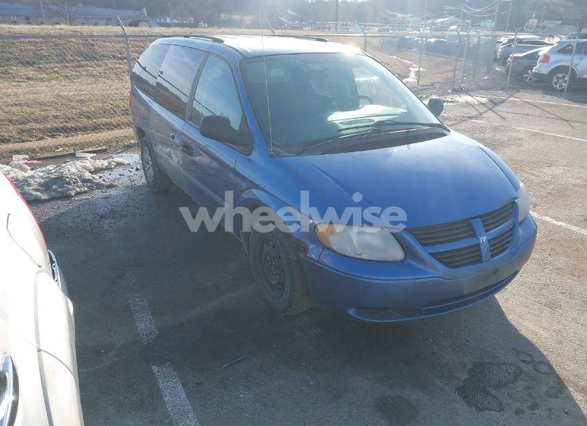 2007 Dodge Grand CARAVAN SE (VIN 1D4GP24R87B166539) main photo