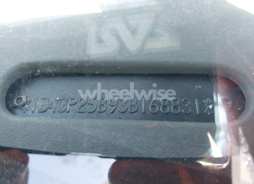 Photo 12 of 2003 Dodge Caravan SE (VIN 1D4GP25B93B168831)