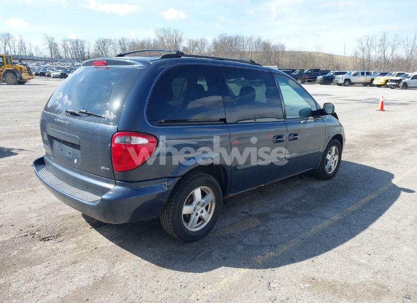 Photo 4 of 2007 Dodge Caravan SXT (VIN 1D4GP45R07B161443)