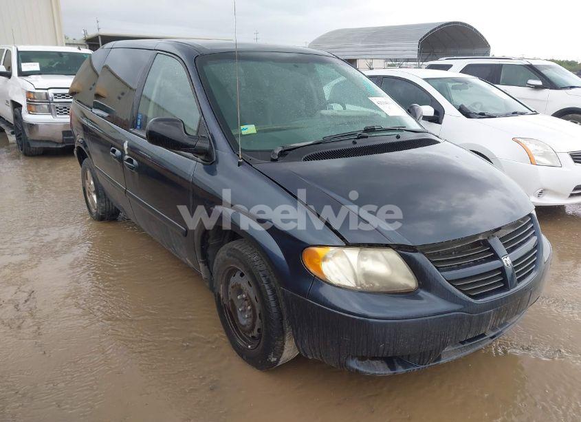 2007 Dodge Caravan SXT (VIN 1D4GP45R07B162348) main photo