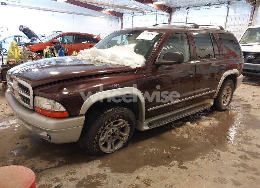 Photo 2 of 2003 Dodge Durango SLT PLUS (VIN 1D4HR58N63F596970)
