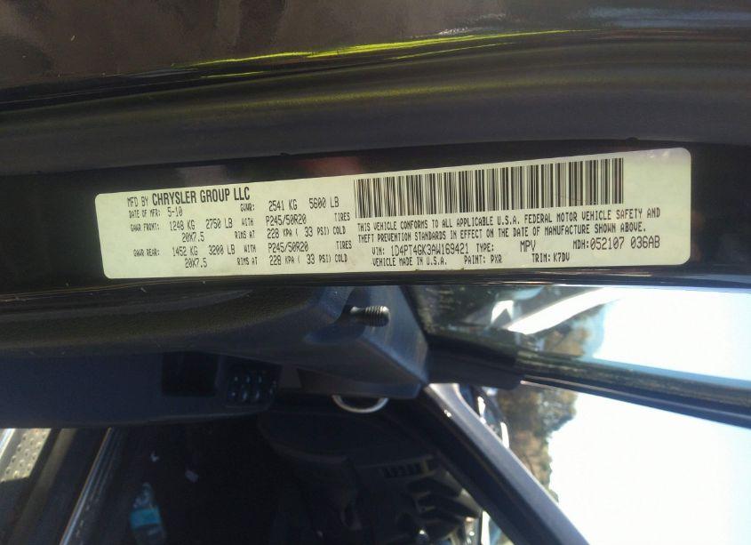 Photo 9 of 2010 Dodge Nitro HEAT (VIN 1D4PT4GK3AW169421)