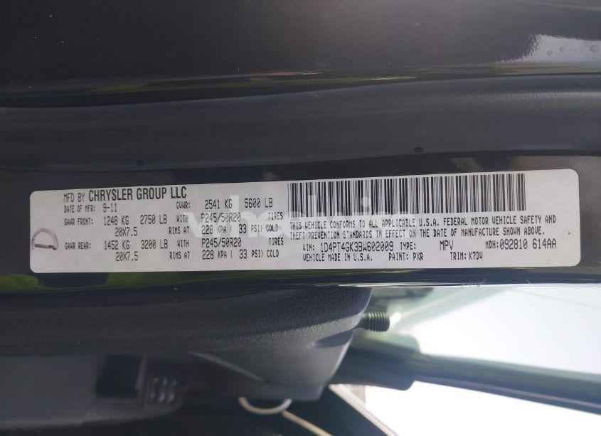 Photo 9 of 2011 Dodge Nitro HEAT (VIN 1D4PT4GK3BW602009)