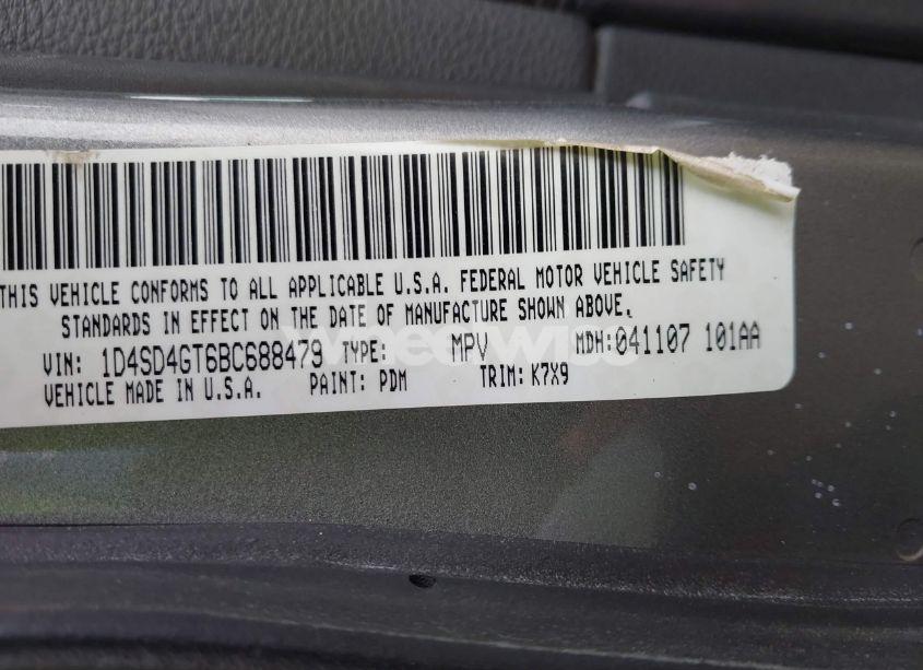 Photo 9 of 2011 Dodge Durango CREW (VIN 1D4SD4GT6BC688479)