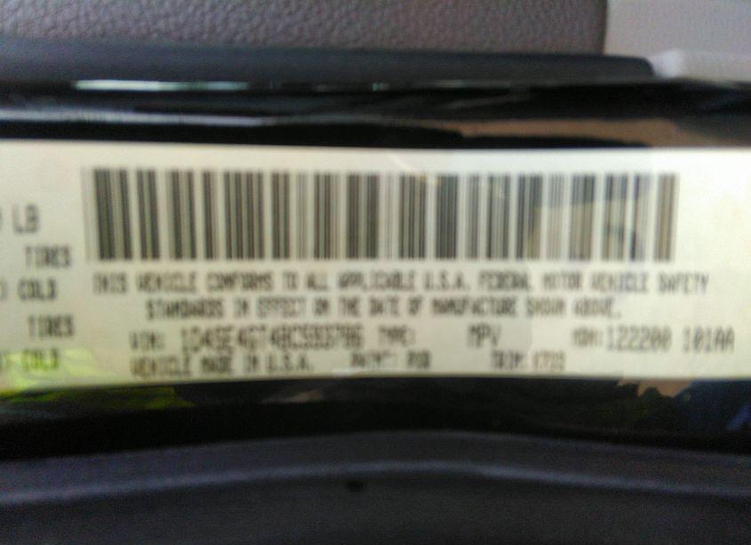 Photo 9 of 2011 Dodge Durango CREW (VIN 1D4SE4GT4BC593786)