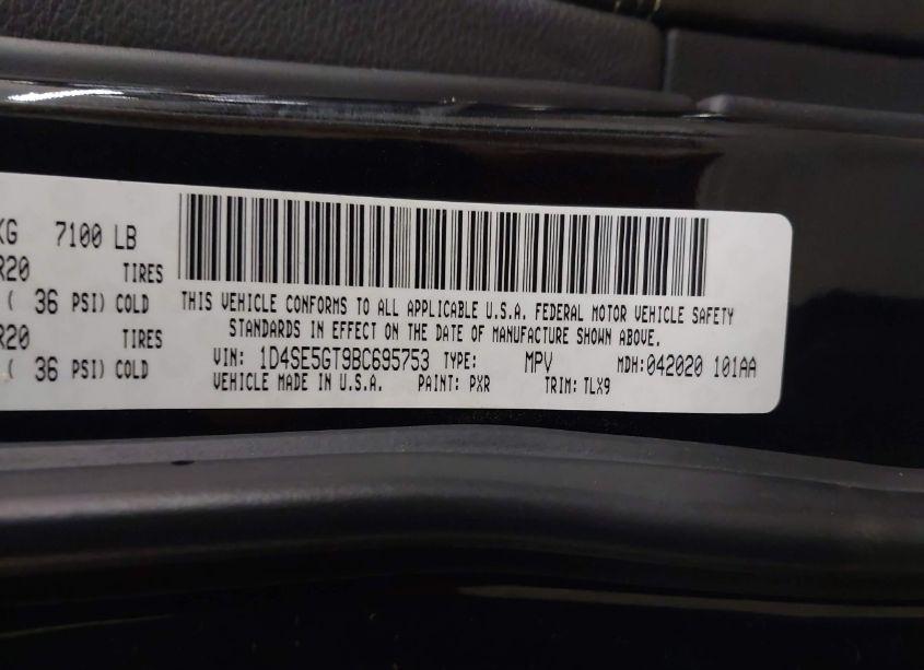 Photo 9 of 2011 Dodge Durango CITADEL (VIN 1D4SE5GT9BC695753)