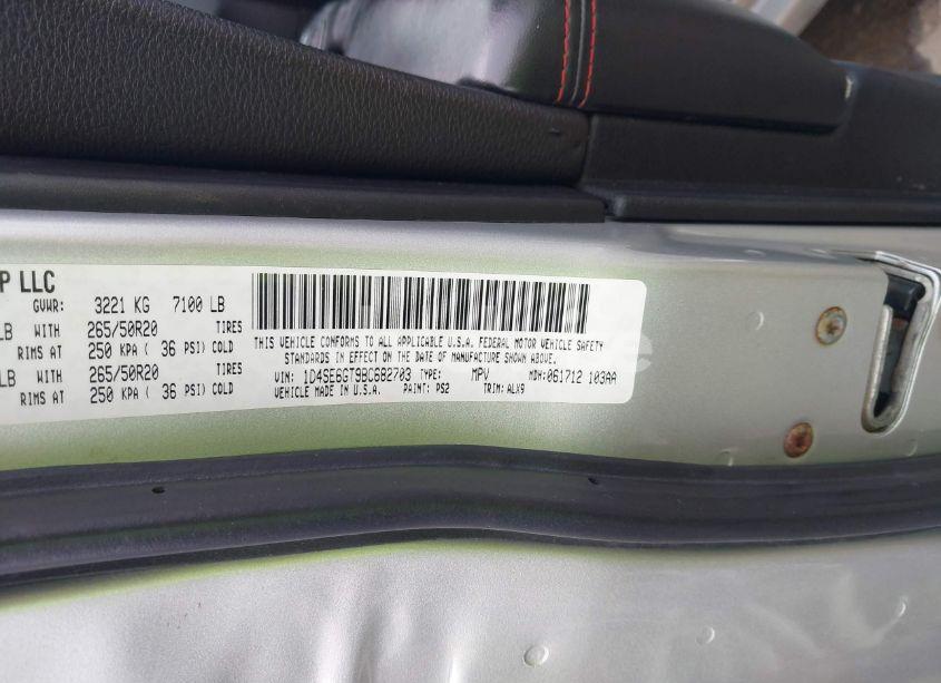 Photo 9 of 2011 Dodge Durango R/T (VIN 1D4SE6GT9BC682703)