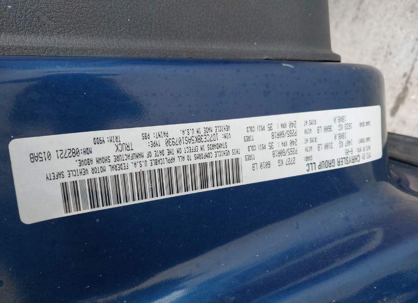 Photo 9 of 2010 Dodge Dakota BIGHORN/LONESTAR (VIN 1D7CE3BK5AS107930)