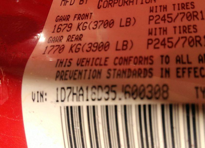 Photo 9 of 2005 Dodge Ram 1500 SLT/LARAMIE (VIN 1D7HA16D35J600308)