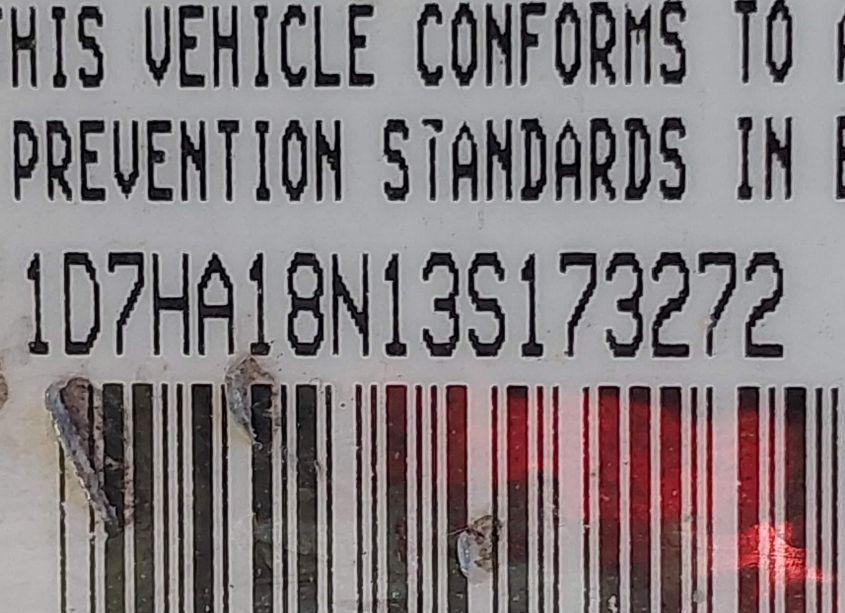 Photo 9 of 2003 Dodge Ram 1500 SLT/LARAMIE/ST (VIN 1D7HA18N13S173272)