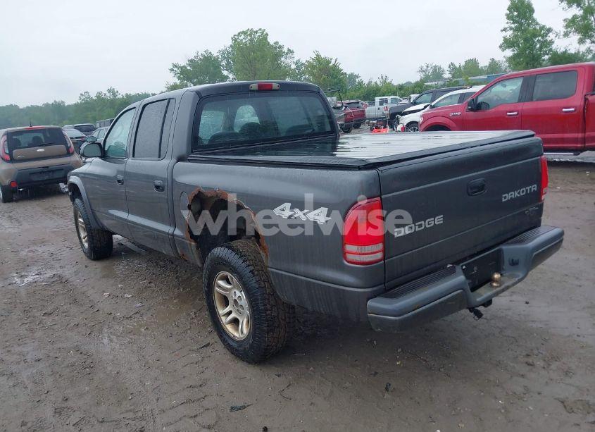 Photo 3 of 2003 Dodge Dakota SPORT/SXT (VIN 1D7HG38N93S136111)